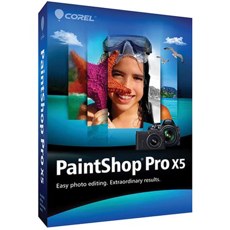 Corel Paintshop Pro X5 Photo Editing Software Pspx5enmbam Bandh