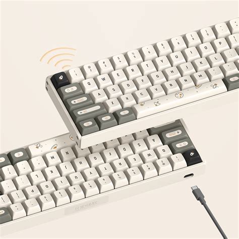 Iqunix F65 Hitchhiker Wireless Mechanical Keyboard 65 Gaming Keyboard