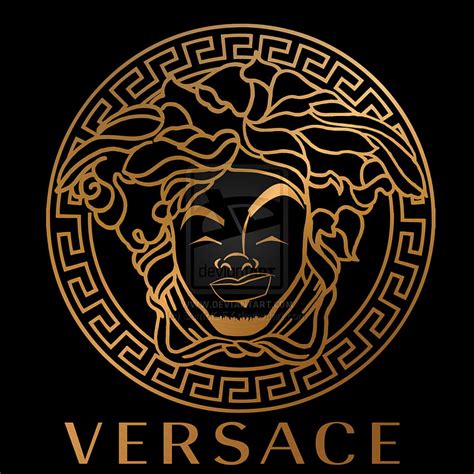 Versace Gold Logo