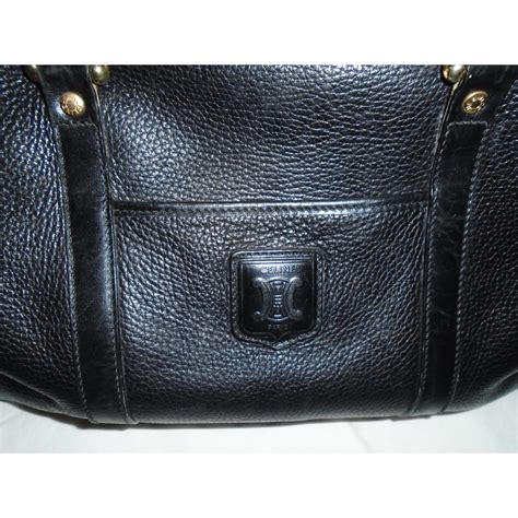 C Line Handbags Black Leather Ref Joli Closet