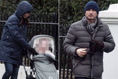 Pregnant Christine Lampard Beams As She Enjoys Stroll With Husband Frank And Babe Patricia