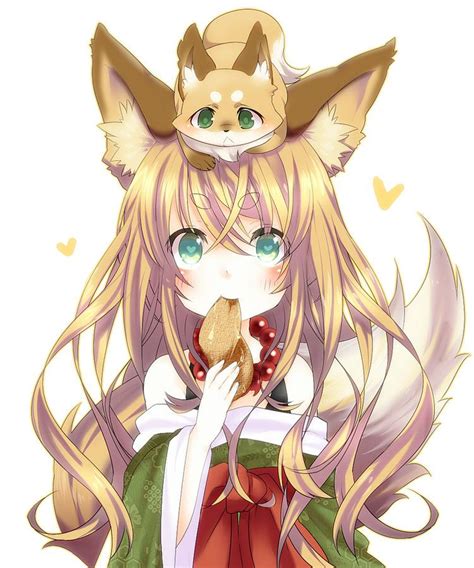 Fox Girl F Antasy Pinterest Foxes Anime And Girls