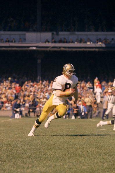 Archie Manning On The Run Early 70s Saints Football Conference New