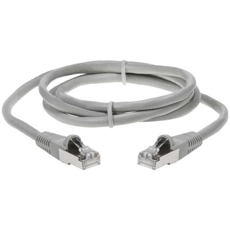 Sf Cable Cat5e Shielded Stp Ethernet Cable 50 Feet Gray Walmart