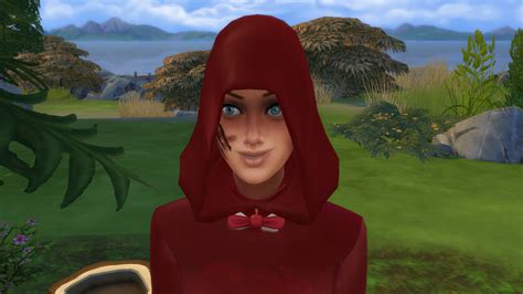 Mod The Sims Red Riding Hood Halloweens Costume