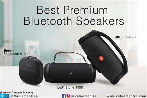 Best Bluetooth Speakers In India 2021 Valuemantra