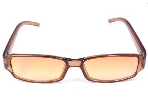 retro geek brown frame light brown tint lens rectangular sunglasses uk clothing