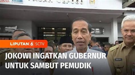 Video Presiden Jokowi Peringati Gubernur Yang Daerahnya Jadi Tujuan
