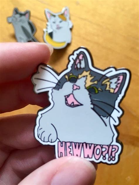 Cat Meme Enamel Pins Cute Pins Pin And Patches Enamel Pins Hot Sex Picture