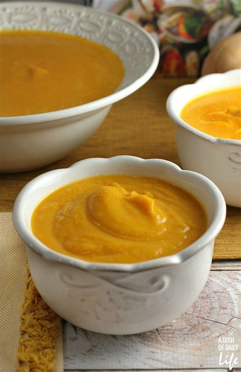 The veg is packed with vitamin a and fiber, so you'll actually feel full after a bowl of one of these soups. Butternut Squash Soup | Recipe | Butternut squash soup, Easy butternut squash, Butternut squash ...