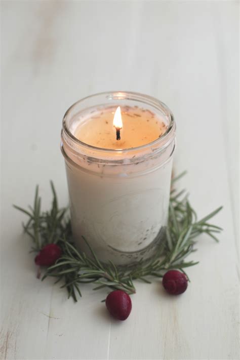 Homemade candles can also be a great gift. DIY Homemade Candles (with natural lavender-rosemary scent ...