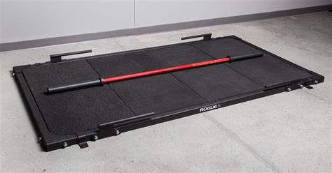 The Rogue Deadlift Platform Safely Allows For Band Use Outside Of A