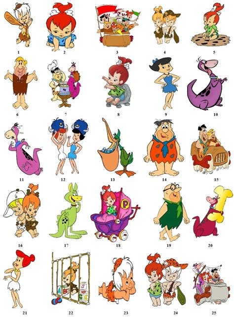 Loved The Flintstones Especially Pebbles Classic Cartoon Characters
