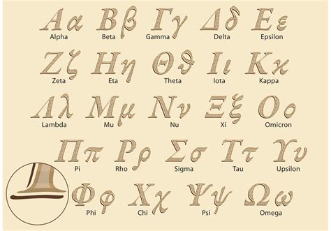 Classic Greek Alphabet Vector Pack 89686 Vector Art At Vecteezy