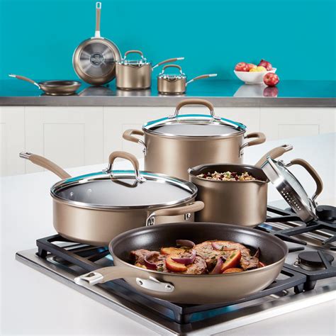 Circulon Premier Hard Anodised Induction 13 Piece Cookware Set In