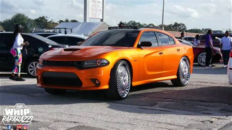 Cj So Smooths Wrapped Dodge Charger On Dub Wooze Floaters Youtube