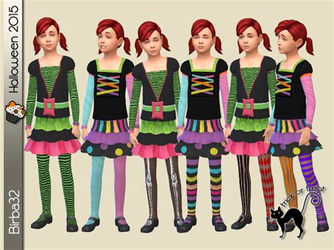Halloween Kids Costumes By Birba32 At Tsr Sims 4 Updates