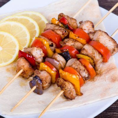We've divided the tofu and veggies onto separate skewers because the tofu is delicate and sticks to the grill more easily than the eggplant and zucchini. Savory Chicken Kabob | Recipe | Food recipes, Savory ...