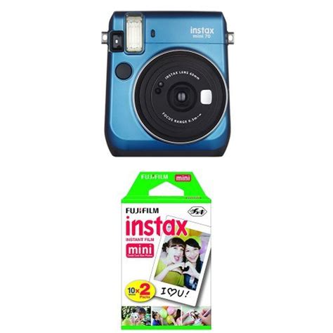 Fujifilm Instax Mini 70 Instant Film Camera With Twin Pack Film For 45