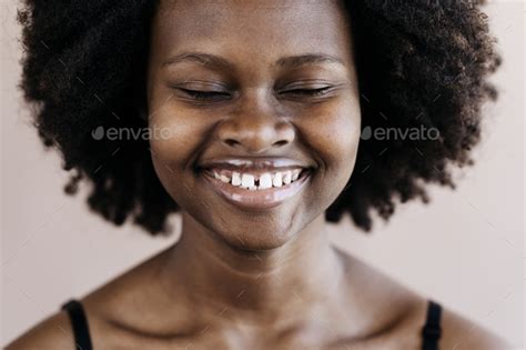 Beautiful Naked Black Woman With Afro Hair Stock Photo By Rawpixel