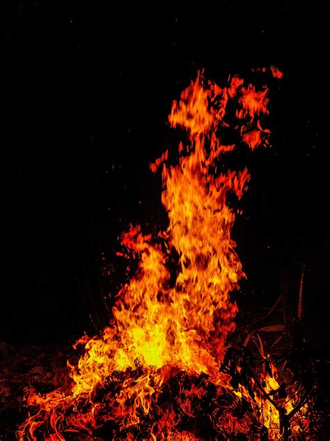 Fire Flames Background Free Stock Photo - Public Domain Pictures