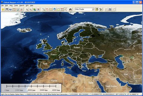Global Mapper 11 tools - standaloneinstaller.com