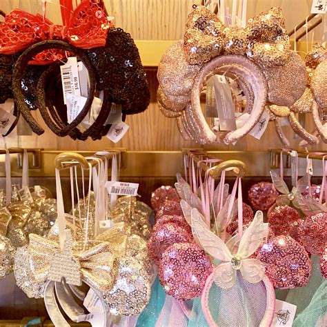 Photos Minnie Mouse Ear Headband Ornaments Arrive At Disneyland Park