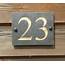 High Quality Engraved Slate House Door Number Sign Plaque Any 1 