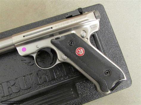 Ruger Mark Iii Stainless Target Pistol 55 22 Lr 10103