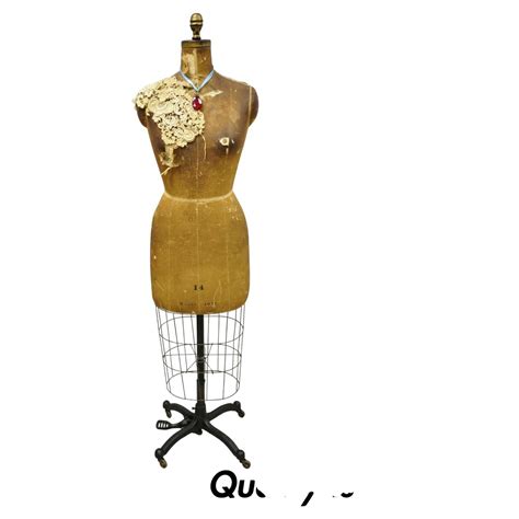 Two French Antique Adjustable Dressmaker Mannequins At 1stdibs