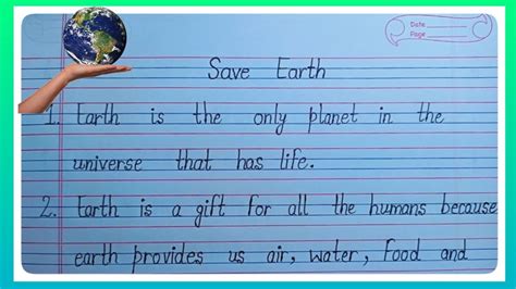 🌷 Ways To Save The Earth Essay 205 Easy Ways To Save The Earth Free