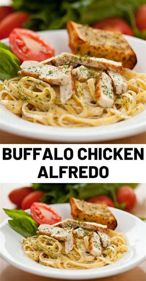 Buffalo Fettuccine Chicken Alfredo Center Cut Cook
