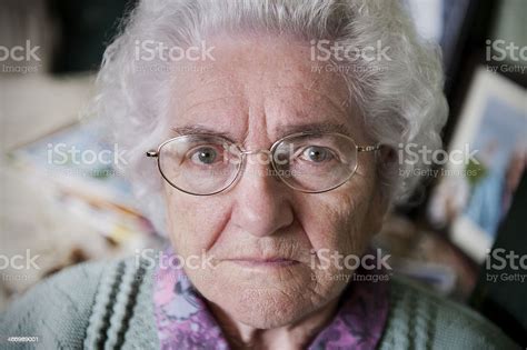 Angry Old Woman Stock Photo Download Image Now 80 89 Years Adult