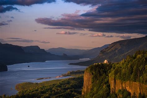 Columbia River Gorge Sunset Oregon Image By Ray Green On 500px