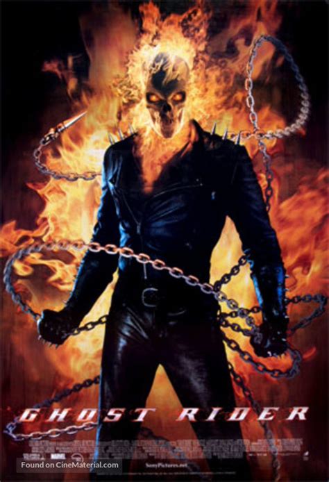 Ghost Rider 2007 Movie Poster