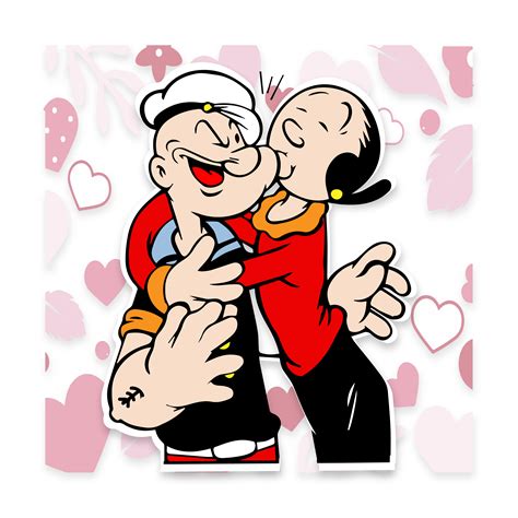 Popeye And Olive Love