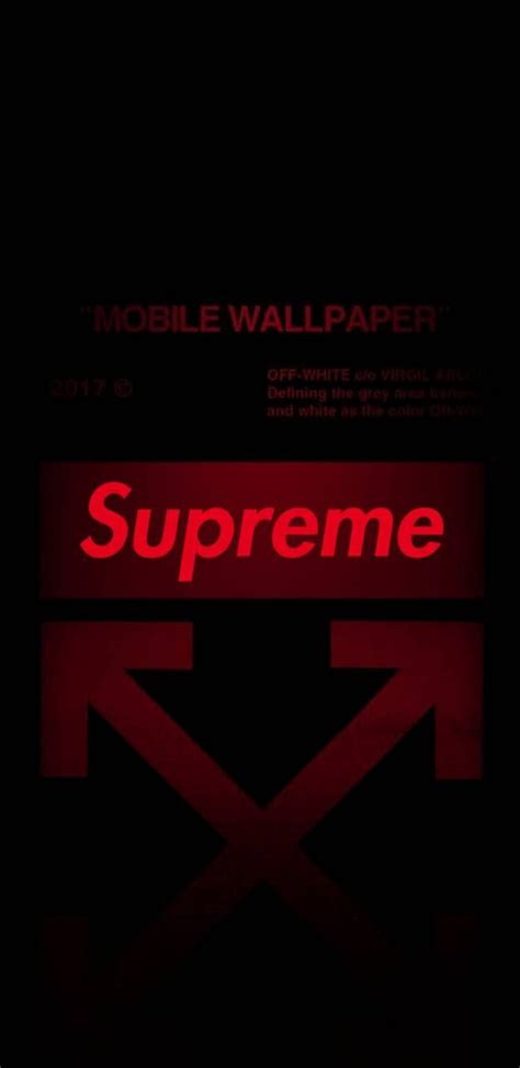 White Supreme Off White Supreme Hd Phone Wallpaper Pxfuel