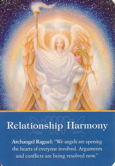 Got Angel Archangel Oracle Card For 4 6 13 Relationship Harmony