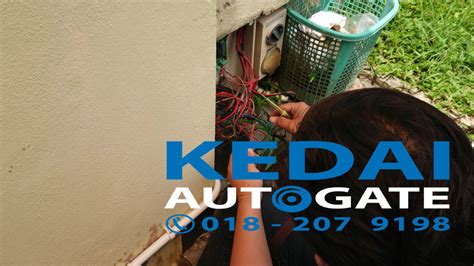 We Replace Faulty Automatic Gate Control System In Cheras Auto Gate Cannot Open Kedai Autogate