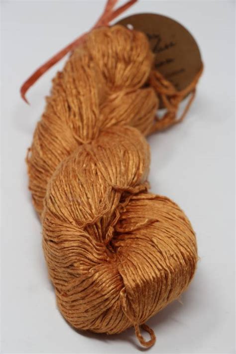 Peau De Soie Silk Yarn Pale Copper 214 A Fabulous Yarn Exclusive