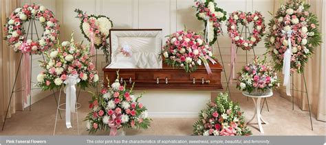 Pink Flower Arrangements For Funeral Fernande Hendrick