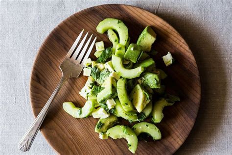 Crunchy Creamy Cucumber Avocado Salad Recipe On Food52