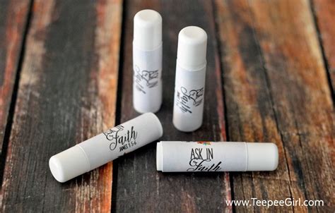 Free 2017 Young Women Chapstick Covers Ministering Printables