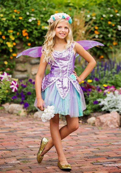 Costumes Nwt Totally Ghoul Purple Pixie Fairy Dress Halloween Costume