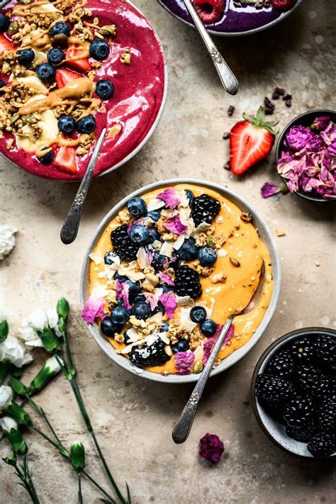 Summer Smoothie Bowl Recipes Vegan Crowded Kitchen Pitaya Smoothie