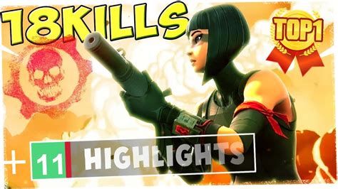 🥇 Top 1 🕑 Highlights 💀 18 Kills 💥 Fortnite Battle Royale Pc Fr Youtube