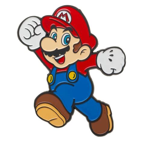 Collectible Lapel Pin Zinc Alloy 3 Imported Tatuaje De Super Mario