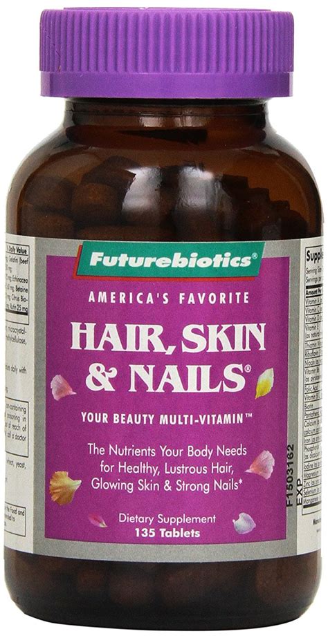 Hair Skin And Nails Beauty Multivitamin 135 Tablets Complete Daily