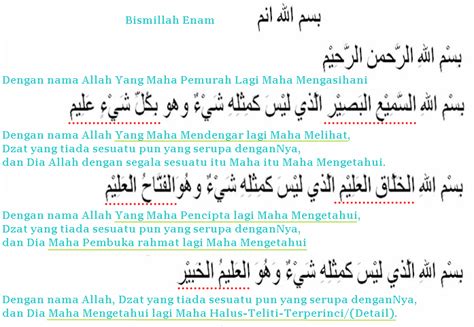 Berikut ini adalah hukum tajwid surat al kahfi ayat 1 sampai dengan ayat 10 lengkap dengan penjelasannya, mari pelajari hukum tajwid dari 10. The.Another.One: BISMILLAH 6 (ENAM)