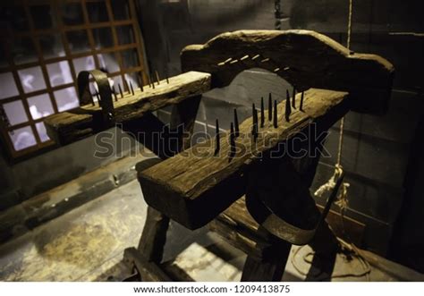 Medieval Instrument Torture Detail Torture Inquisition Stock Photo